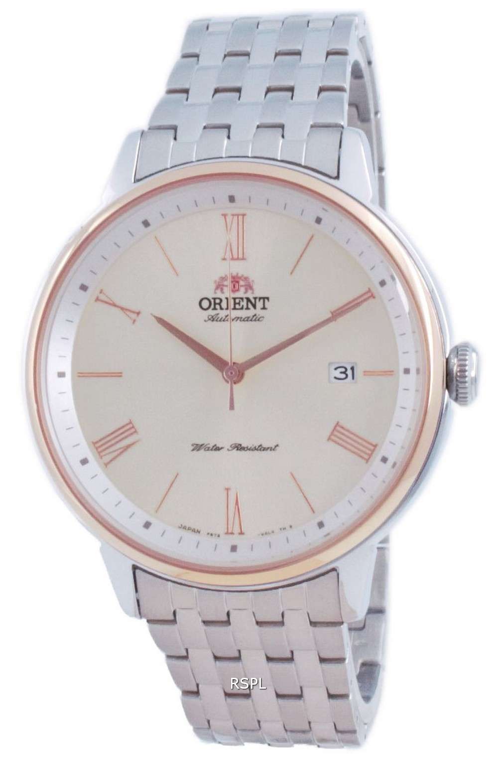 Reloj para hombre Orient Contemporary Automatic Champagne Dial RA-AC0J01S00C