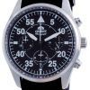 Orient Sports Flight Style cronógrafo esfera negra cuarzo RA-KV0502B10B reloj para hombre