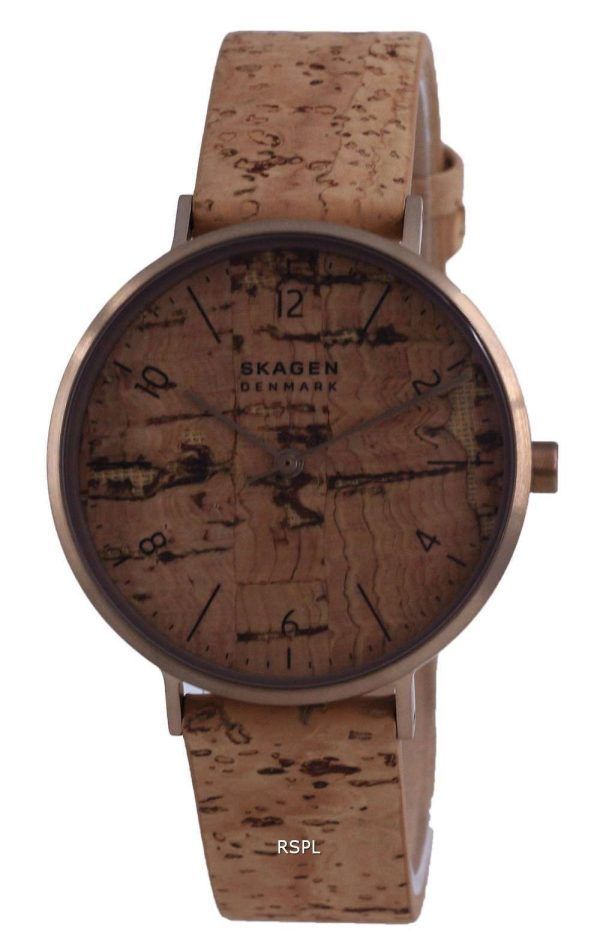 Skagen Aaren Naturals Reloj de cuarzo con esfera marrón SKW2974 para mujer