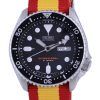 Reloj para hombre Seiko Automatic Diver&#39,s Japan Made Polyester SKX007J1-var-NATO29 200M