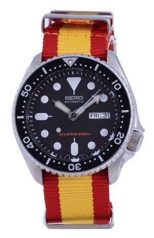 Reloj para hombre Seiko Automatic Diver&#39,s Polyester SKX007K1-var-NATO29 200M