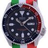 Seiko Automatic Diver&#39,s Polyester Japan Made SKX009J1-var-NATO23 200M Reloj para hombre
