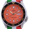 Reloj para hombre Seiko Automatic Diver&#39,s Japan Made Polyester SKX011J1-var-NATO23 200M