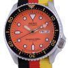 Reloj para hombre Seiko Automatic Diver&#39,s Japan Made Polyester SKX011J1-var-NATO26 200M