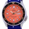 Reloj para hombre Seiko Automatic Diver&#39,s Japan Made Polyester SKX011J1-var-NATO30 200M