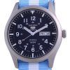 Seiko 5 Sports Automatic Polyester SNZG11J1-var-NATO24 100M Reloj para hombre