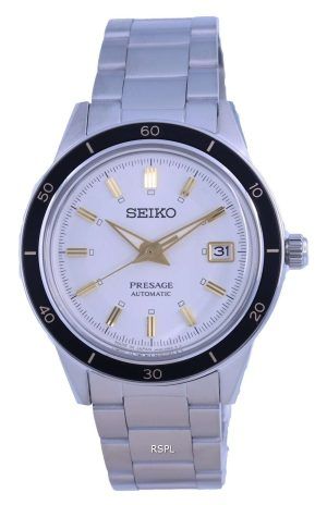 Reloj para hombre Seiko Presage Style 60&#39,s de acero inoxidable automático SRPG03 SRPG03J1 SRPG03J