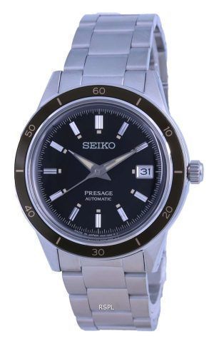 Reloj para hombre Seiko Presage Style 60&#39,s de acero inoxidable automático SRPG07 SRPG07J1 SRPG07J
