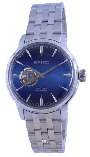 Reloj para hombre Seiko Presage Cocktail Time &quot,Blue Acapulco&quot, Open Heart automático SSA439 SSA439J1 SSA439J