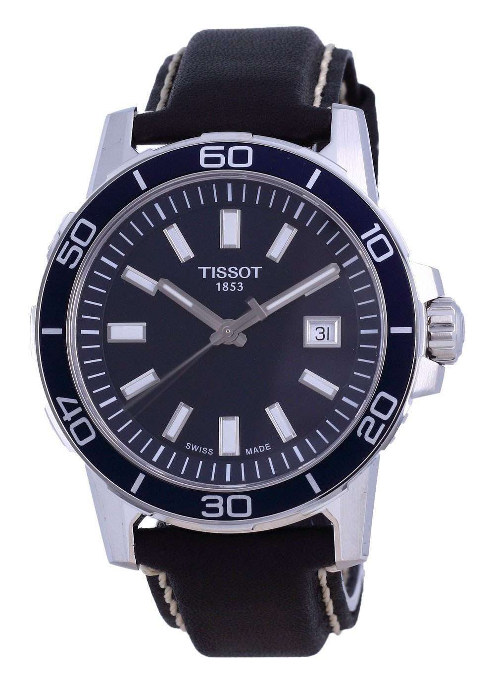Tissot T-Sport Supersport Quartz T125.610.16.041.00 T1256101604100 100M Reloj para hombre