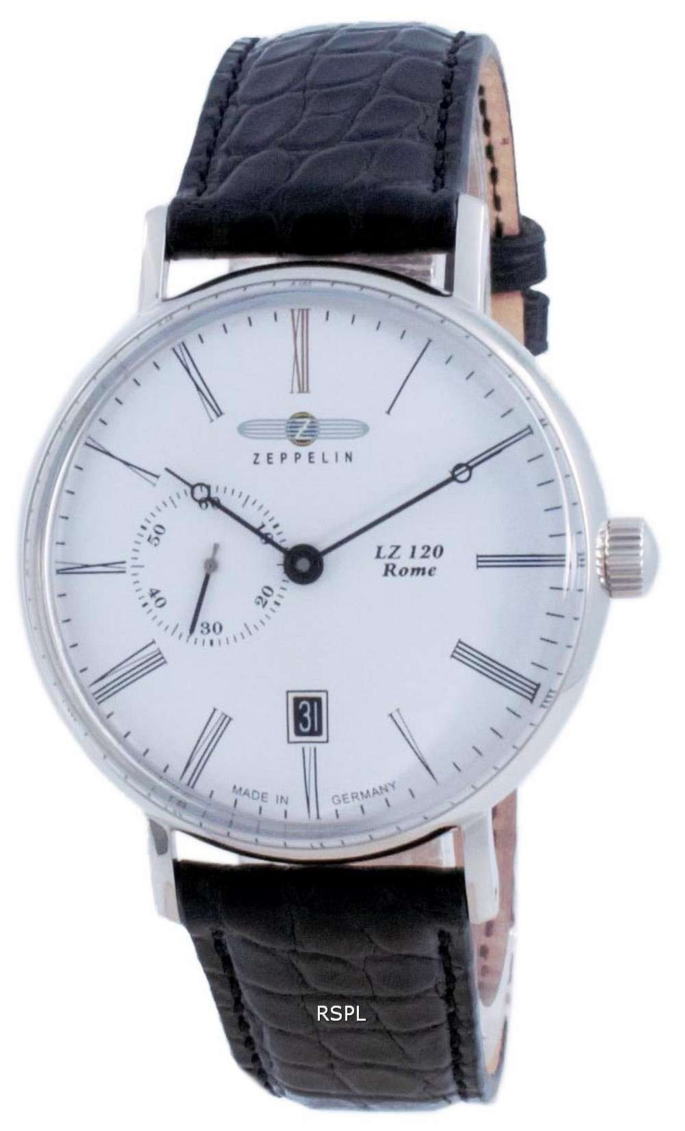 Zeppelin LZ120 Rome White Dial Automatic 7104-1 71041 Reloj para hombre