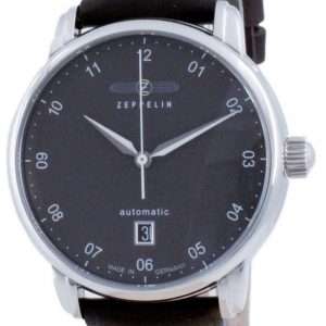 Zeppelin New Captain&#39,s Line Black Dial Automatic 8652-2 86522 Reloj para hombre
