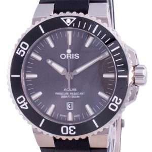 Reloj para hombre Oris Aquis Date Automatic Diver&#39,s Titanium 01-733-7730-7153-07-4-24-64TEB 300M