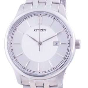 Reloj para hombre Citizen Silver Dial de acero inoxidable de cuarzo BI1050-56A
