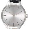 Esprit Silver Dial Leather Strap Quartz ES109272001 Reloj para mujer