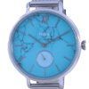 Reloj Fossil Kalya Blue Dial de acero inoxidable de cuarzo ES5075 para mujer