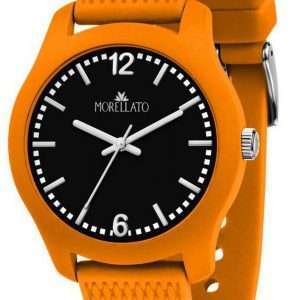 Morellato Soft Black Dial Plastic Strap Quartz R0151163007 Reloj para hombre
