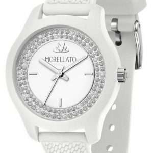 Morellato Soft White Dial Plastic Strap Quartz R0151163508 Reloj para mujer