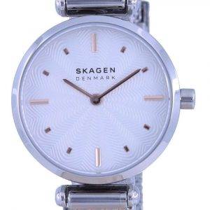 Skagen Amberline Reloj de cuarzo de acero inoxidable en dos tonos SKW2978 para mujer