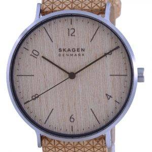 Skagen Aaren Naturals EdiciÃ³n limitada Correa de chapa de madera Cuarzo SKW6746 Reloj para hombre