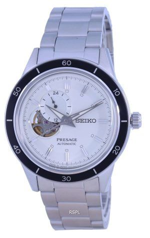 Reloj para hombre Seiko Presage Style 60&#39,s Open Heart Cream Dial automÃ¡tico SSA423 SSA423J1 SSA423J