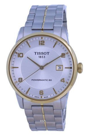 Tissot T-Classic Luxury Powermatic 80 Silver Dial T086.407.22.037.00 T0864072203700 Reloj para hombre