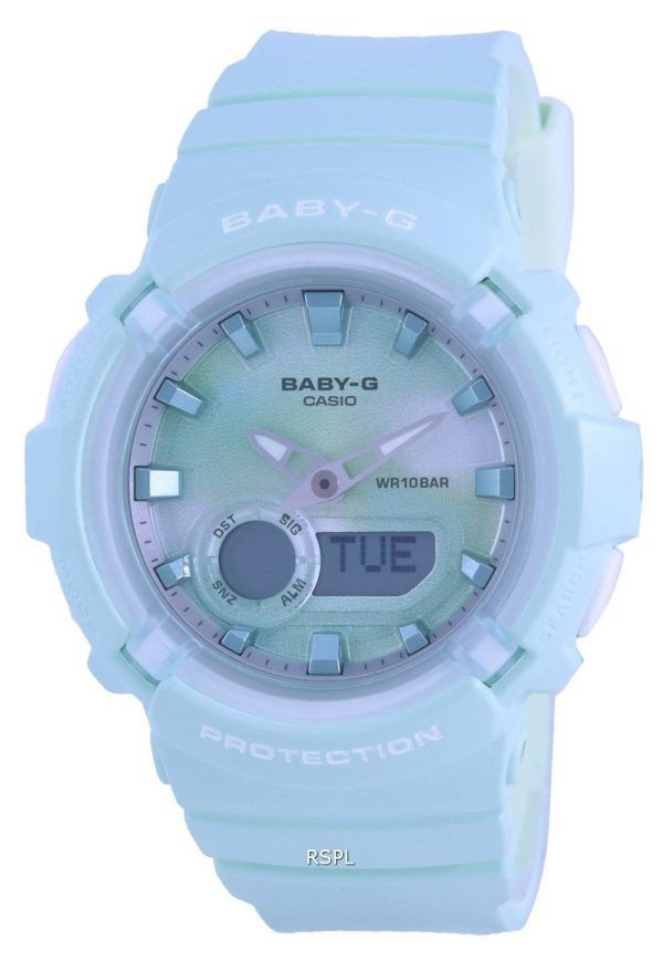 Reloj Casio Baby-G World Time Analog Digital BGA-280-3A BGA280-3 100M para mujer