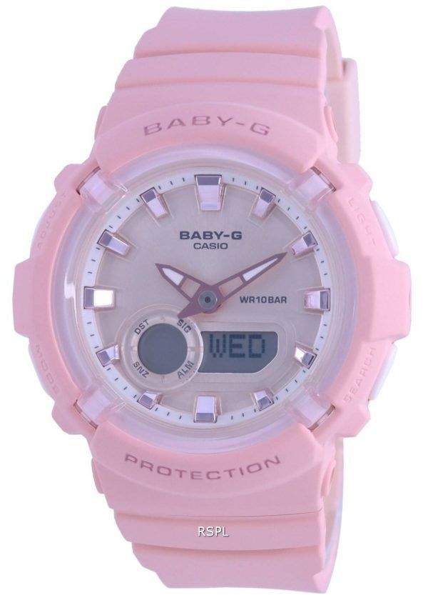 Reloj Casio Baby-G World Time Analog Digital BGA-280-4A BGA280-4 100M para mujer