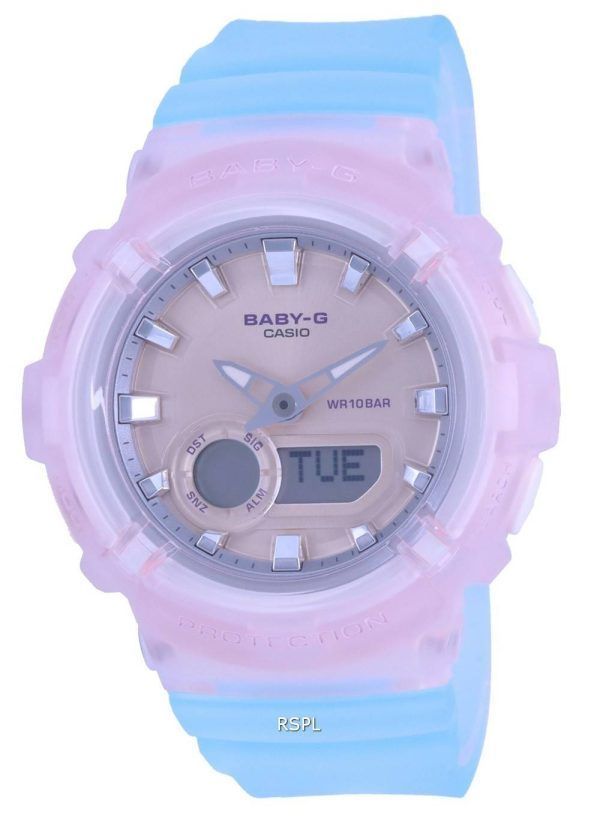 Reloj Casio Baby-G World Time Analog Digital BGA-280-4A3 BGA280-4 100M para mujer
