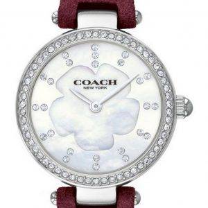 Coach Park Crystal Accents Leather 14503102 Reloj para mujer