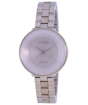 Reloj para mujer Citizen Rose Gold Tone de acero inoxidable Eco-Drive EM0603-89X