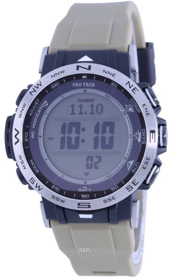 Reloj Casio Protrek Digital World Time Solar PRW-30-5 PRW30-5 100M para hombre