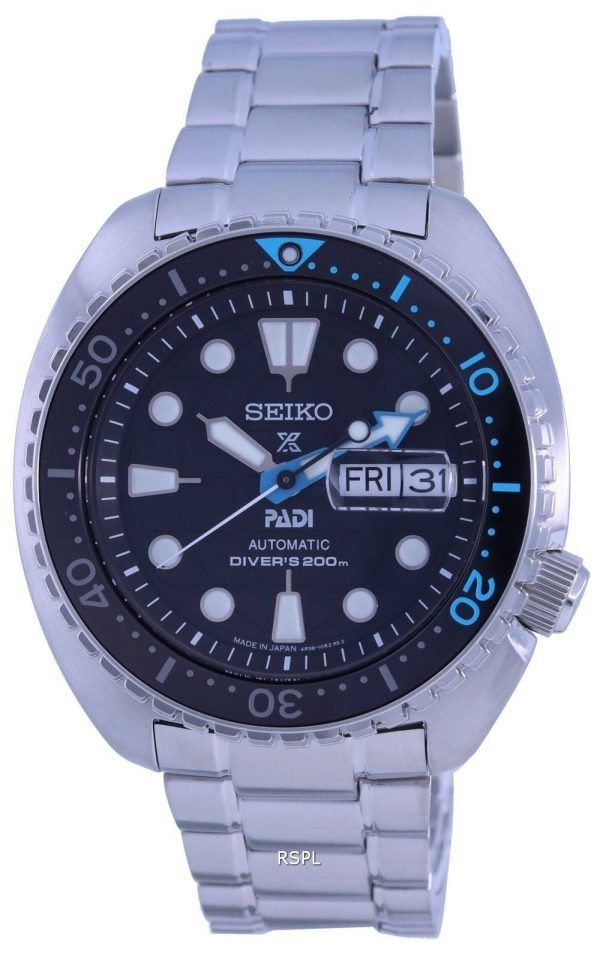 Seiko Prospex Padi King Turtle Edición especial SRPG19 SRPG19J1 SRPG19J 200M Reloj automático para hombre