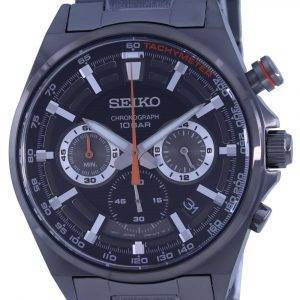 Seiko Neo Sports Chronograph Black Dial Quartz SSB399 SSB399P1 SSB399P 100M Reloj para hombre
