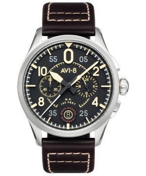 Reloj para hombre AVI-8 Spitfire Lock Midnight Oak Cronógrafo Cuarzo AV-4089-01