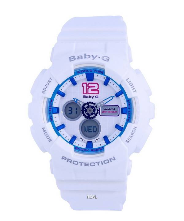 Casio Baby-G Analógico Digital Resina Cuarzo BA-120-7B BA120-7B 100M Reloj para mujer
