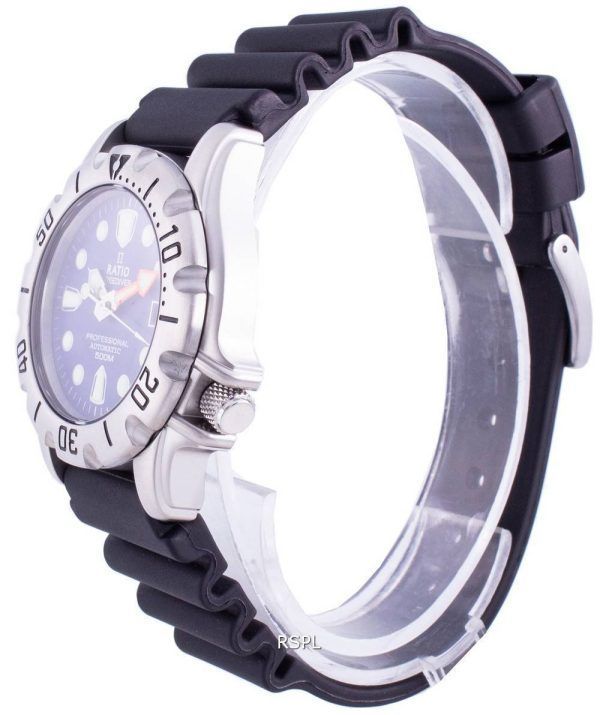 Ratio Free Diver Professional 500M Sapphire Automatic 32BJ202A-BLU Reloj para hombre