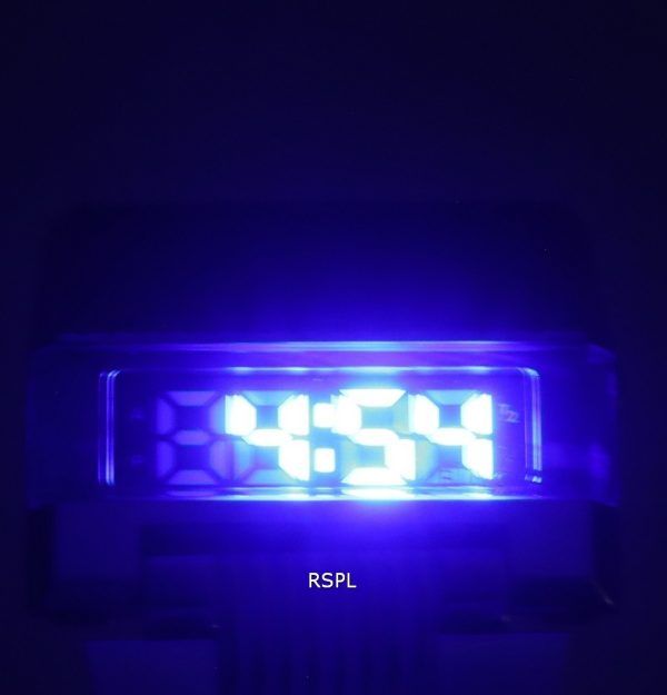 Bulova Computron Archive Series Acero inoxidable Dial azul Cuarzo 96C139 Reloj para hombre