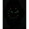 Reloj para hombre Emporio Armani Aqua con correa de poliuretano negra y esfera negra de cuarzo Diver's AR11539 200M