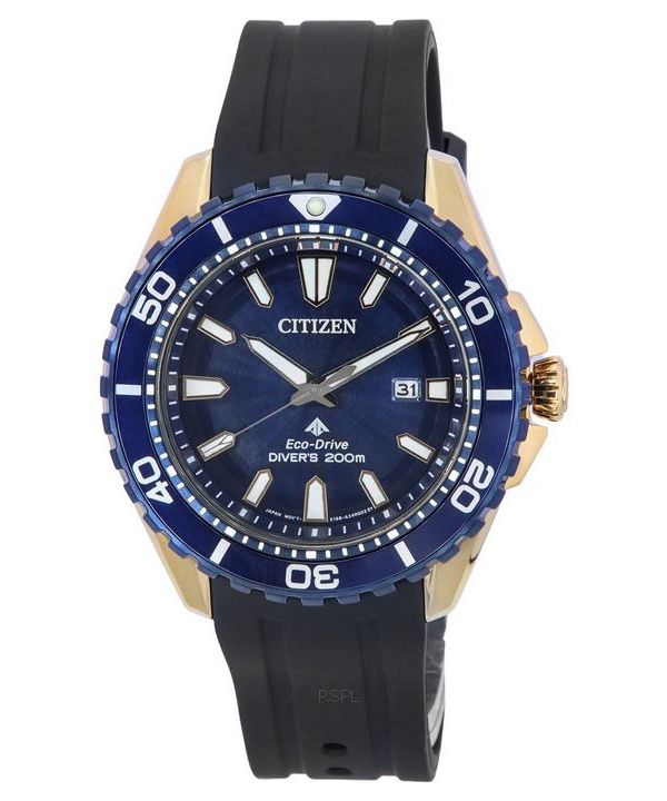 Citizen Promaster Marine Blue Dial Eco-Drive Diver's BN0196-01L 200M Reloj para hombre