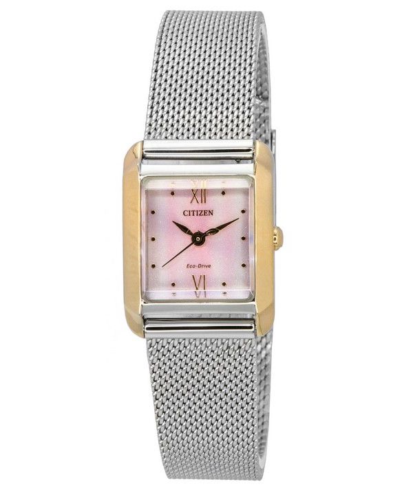 Citizen Elegance Madre de perla Dial Eco-Drive EW5596-66X Reloj de mujer con correa adicional