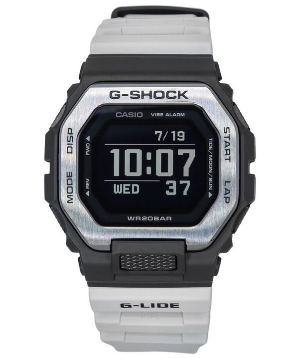 Casio G-Shock Move G-Lide Mobile Link Digital Gris Resina Correa Cuarzo GBX-100TT-8 200M Reloj para hombre