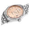Reloj Philip Watch Caribe de acero inoxidable con esfera rosa y cuarzo R8253597578 100M para mujer