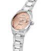 Reloj Philip Watch Caribe Urban de acero inoxidable con esfera rosa y cuarzo R8253597587 100M para mujer