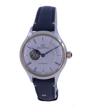 Reloj para mujer Orient Star Open Heart Grey Dial Leather Automatic RE-ND0011N00B