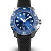 Reloj para hombre Ratio FreeDiver X Ocean Blue con incrustaciones de cerámica azul automático RTX003 200M