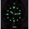 Reloj Seiko SKX007J1-var-NATO20 200M para hombre, esfera negra, automático, para buceador