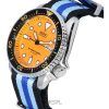 Reloj Seiko Orange Dial Automatic Diver's SKX011J1-var-NATO20 200M para hombre