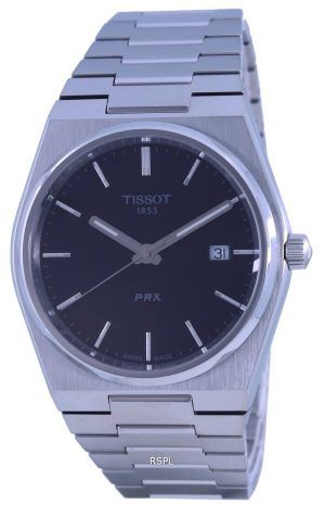 Tissot T-Classic PRX Black Dial Quartz T137.410.11.051.00 T1374101105100 100M Reloj para hombre