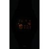 Casio Digital Sports resina correa esfera negra cuarzo W-201-1B reloj para hombre